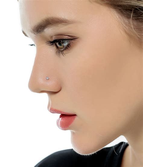 nose stud and ring